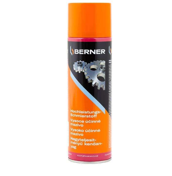 Nagyteljesítményű kenőanyag spray, BER-HLS500